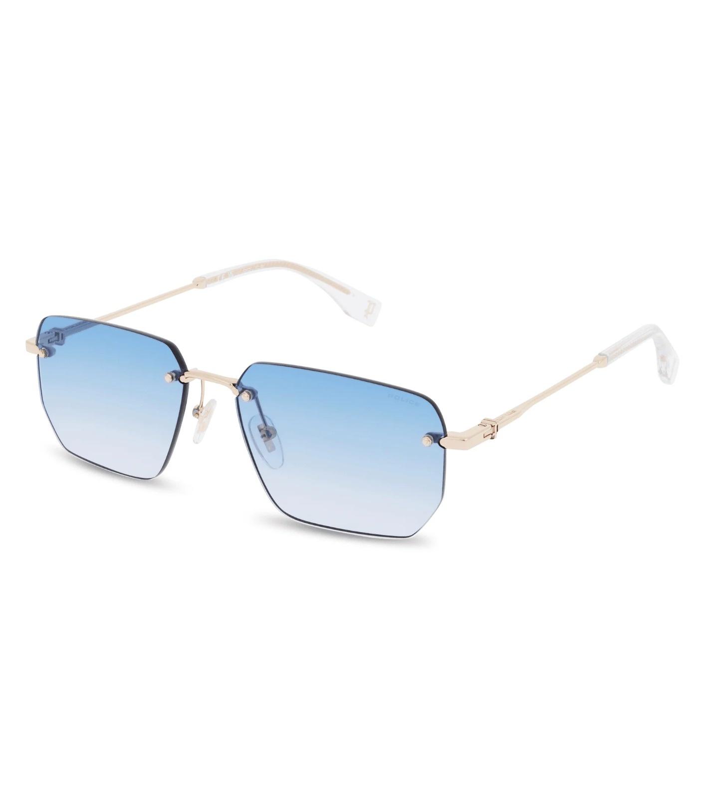 POLICE MEN'S SUNGLASSES SPLQ89M 57 300Y view 2