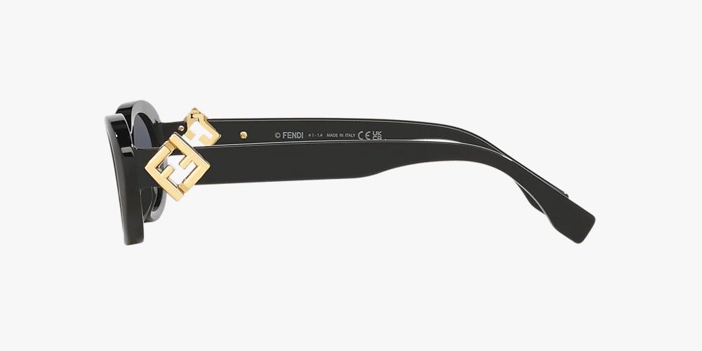 FENDI WOMEN'S SUNGLASSES FE40140U 01A 53 view 2