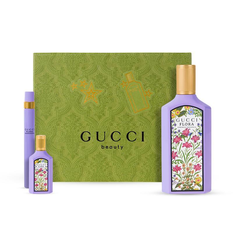 GUCCI FLORA GORGEOUS MAGNOLIA SET EDP 100ML+EDP 5ML+EDP10MLundefined