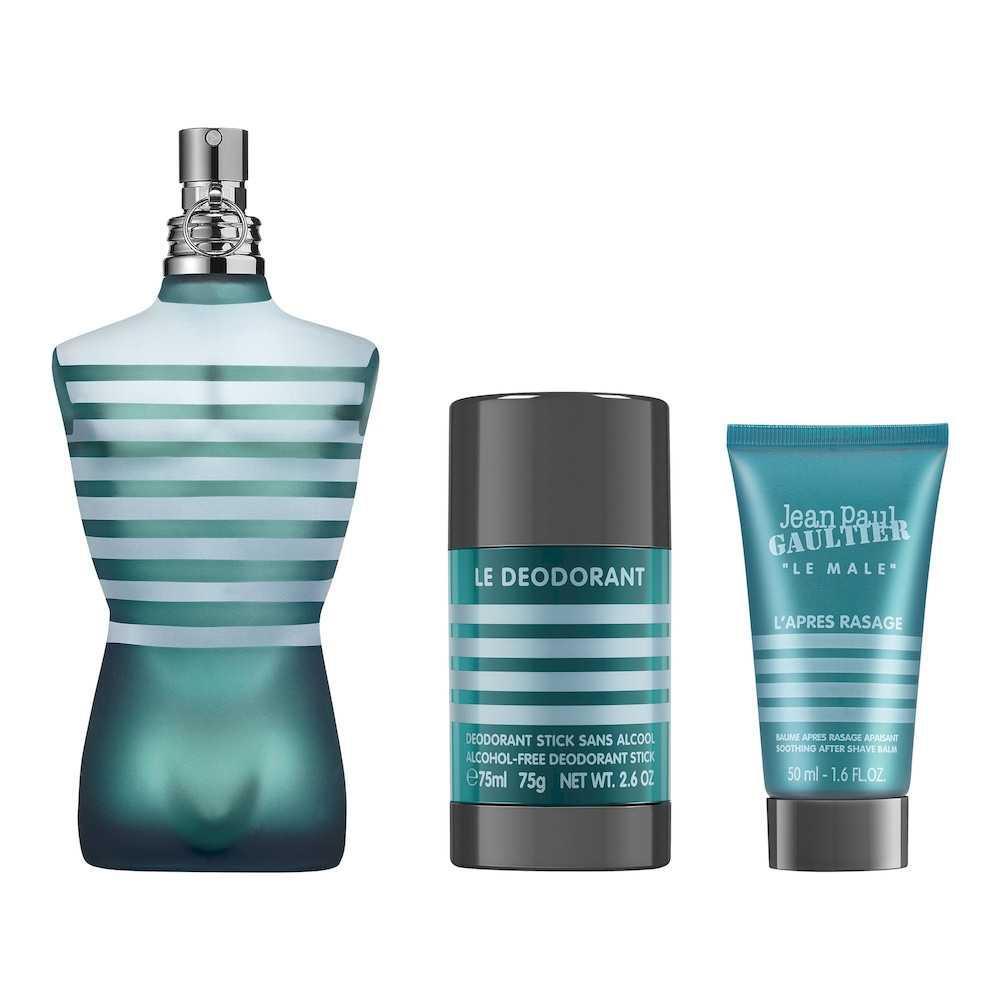 JEAN PAUL GAULTIER LE MALE (M) SET EDT 125 ML+ASB 50ML+DEO 75MLundefined