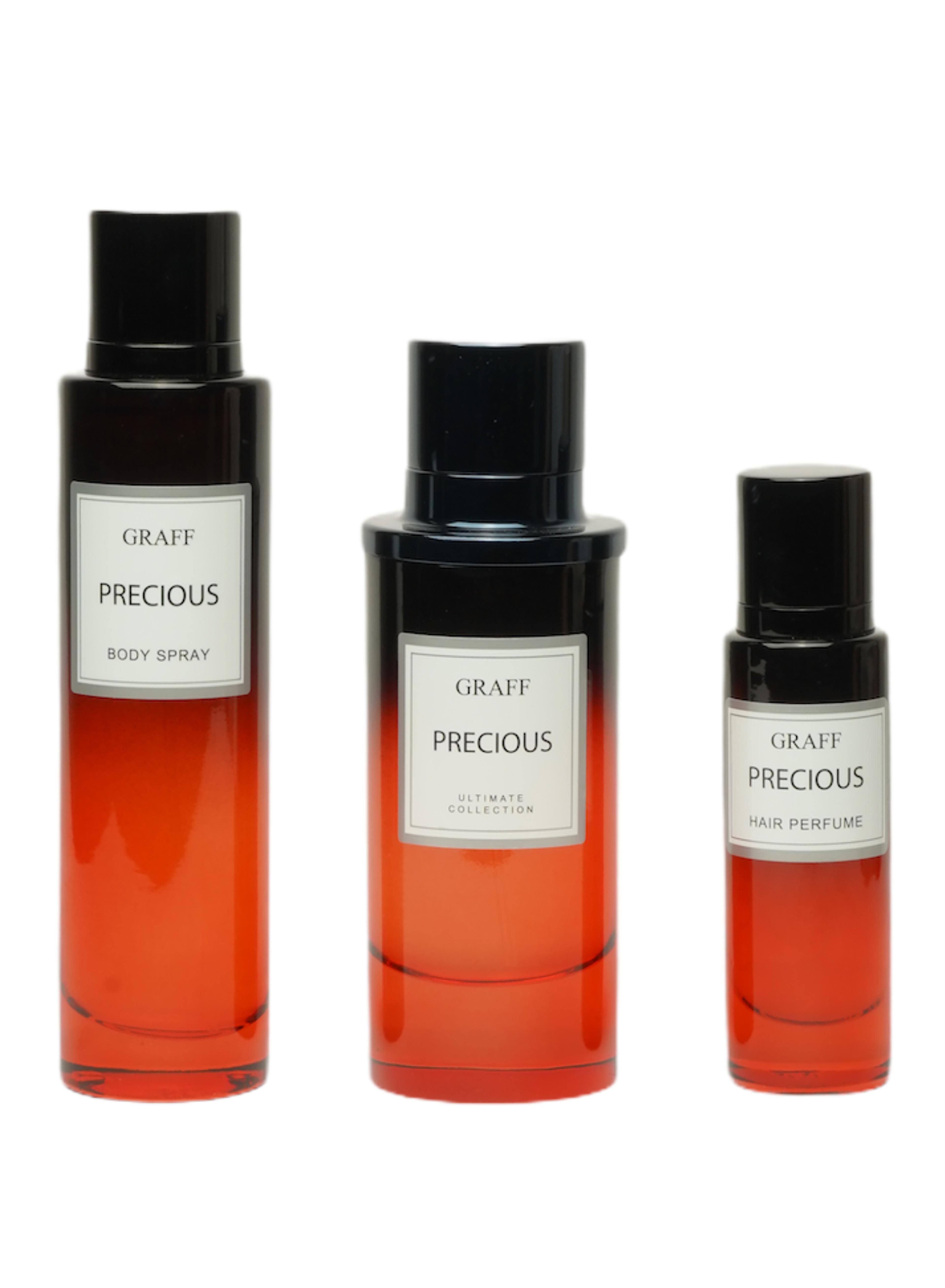 GRAFF PRECIOUS SET 3 PCS BODY SPRAY & HAIR MIST view 3