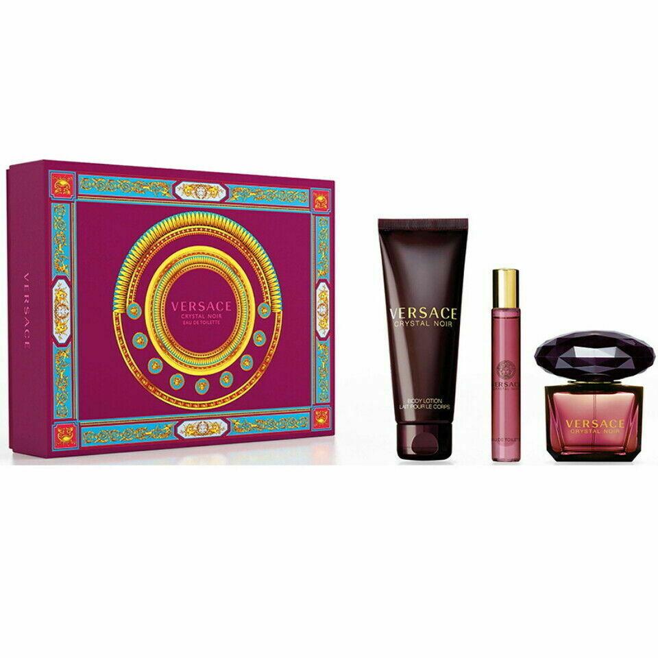 VERSACE CRYSTAL NOIR EDT 90ML SETundefined
