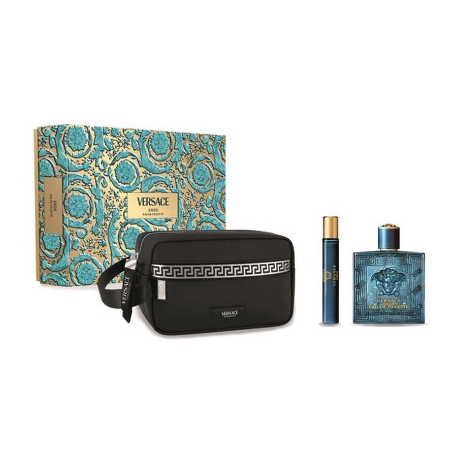 VERSACE EROS (M) SET EDT 100ML +EDT 10ML + TROUSSEundefined