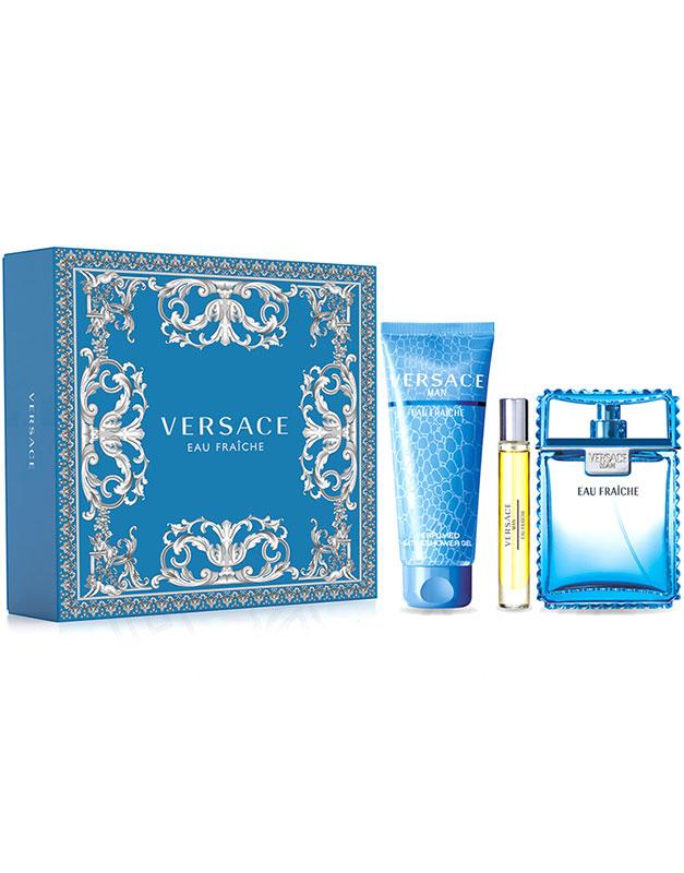 VERSACE EAU FRAICHE EDT 100ML +EDT 10ML + S/G 150MLundefined