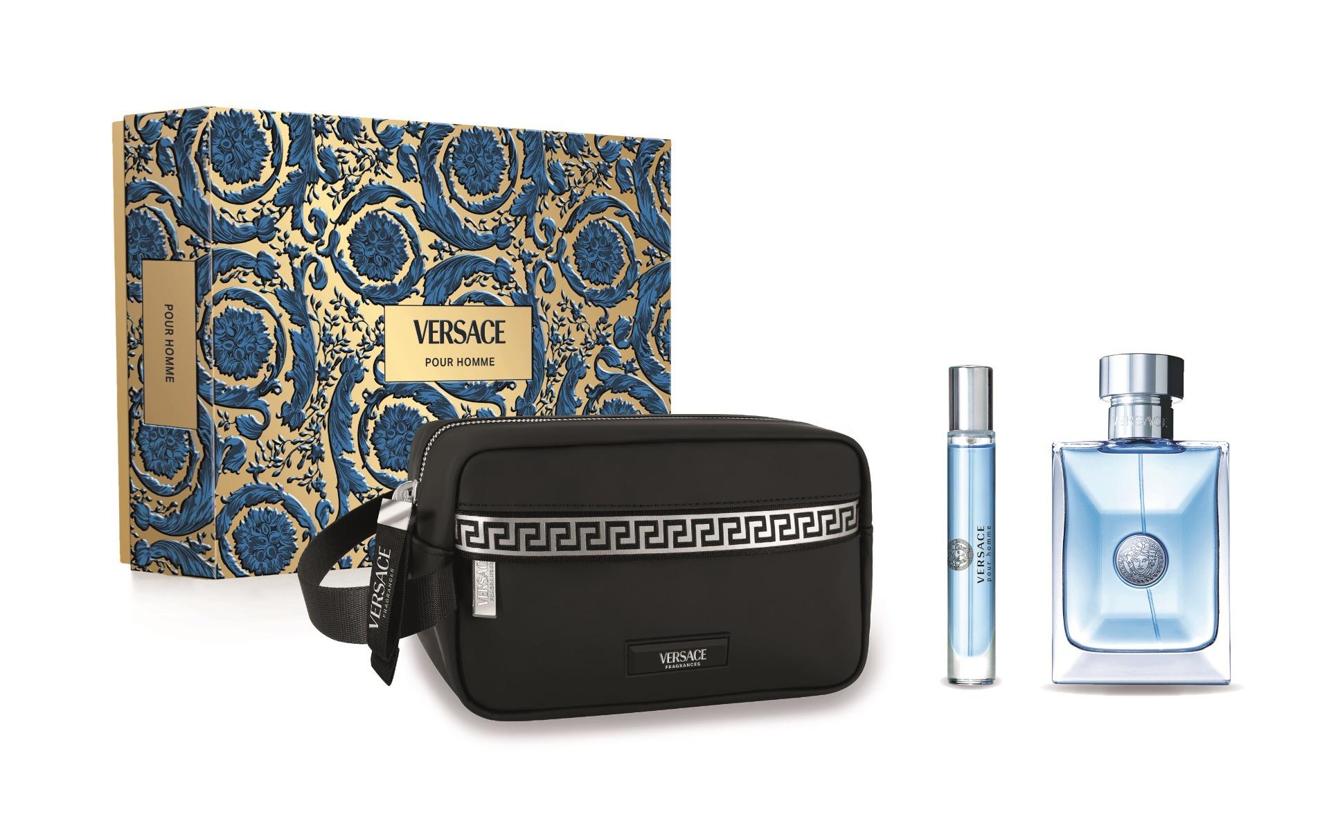 VERSACE POUR HOMME SET EDT 100ML + EDT 10ML + TROUSSE view 2