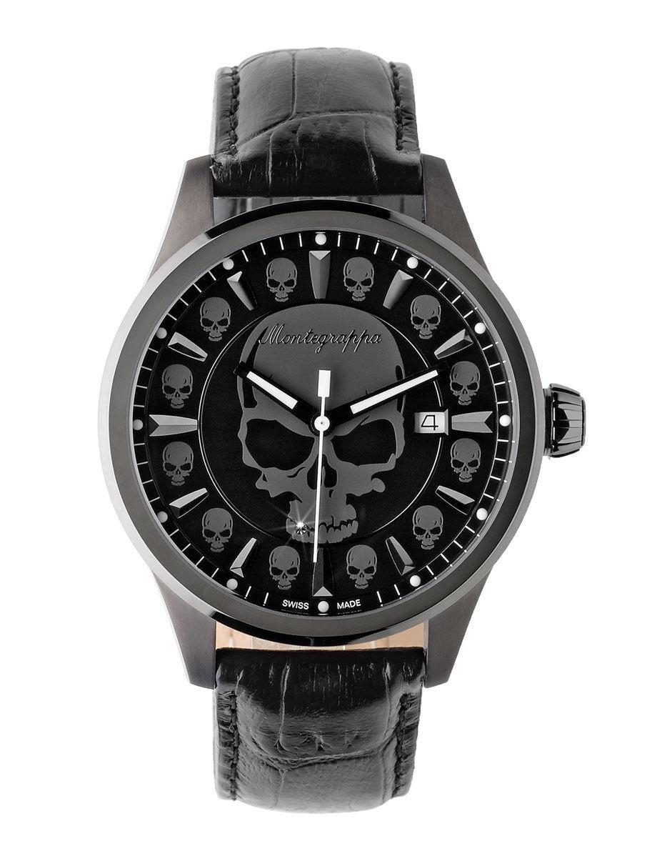 MONTEGRAPPA FORTUNA SKULL MEN'S WATCH IDFOWASGundefined