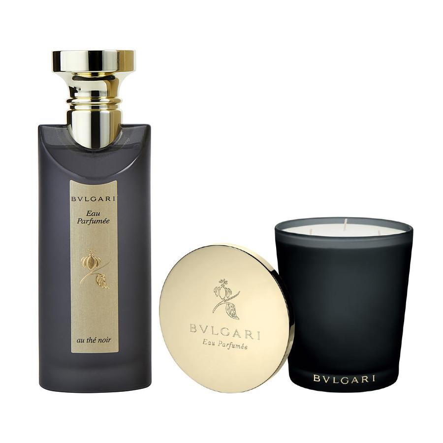 BVLGARI AU THE NOIR EDP GIFT SET CANDLE+ PERFUME 150ML view 2