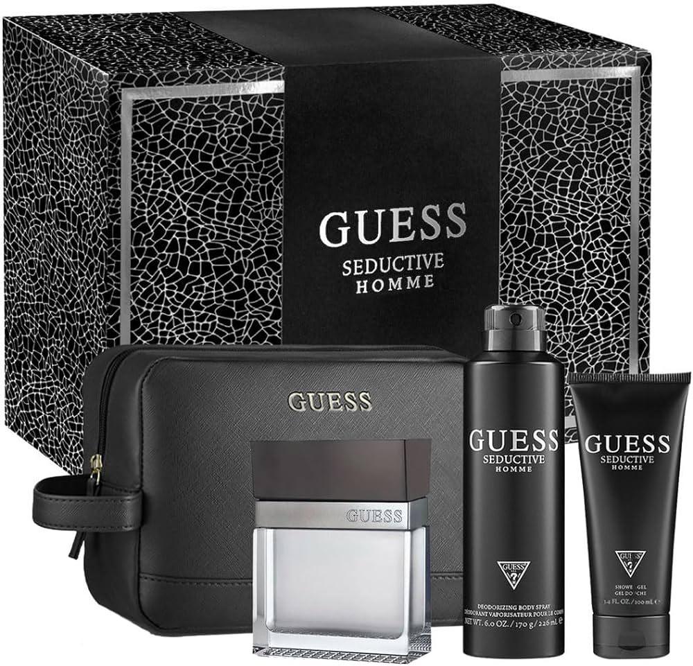 GUESS SEDUCTIVE M HOME EDT 100ML+100ML SG+226ML BS SETundefined