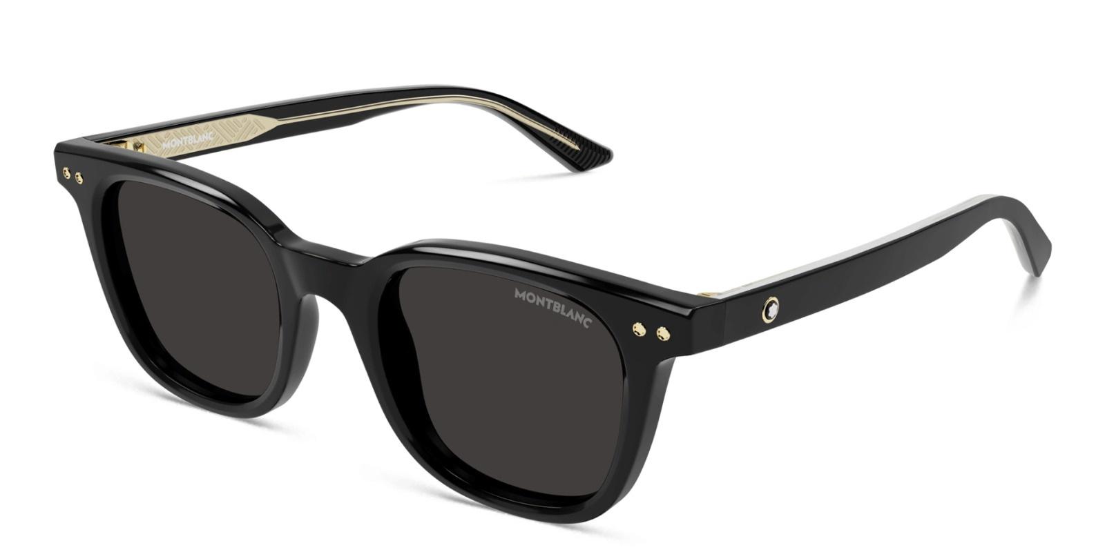 MONT BLANC MEN'S SUNGLASS MB0320S 001 49 view 2