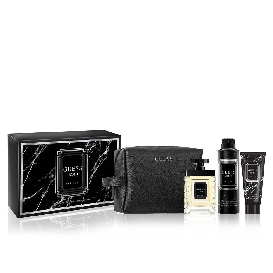 GUESS UOMO SET EDT 100ML+SG100ML+DEO170ML+POUCHundefined