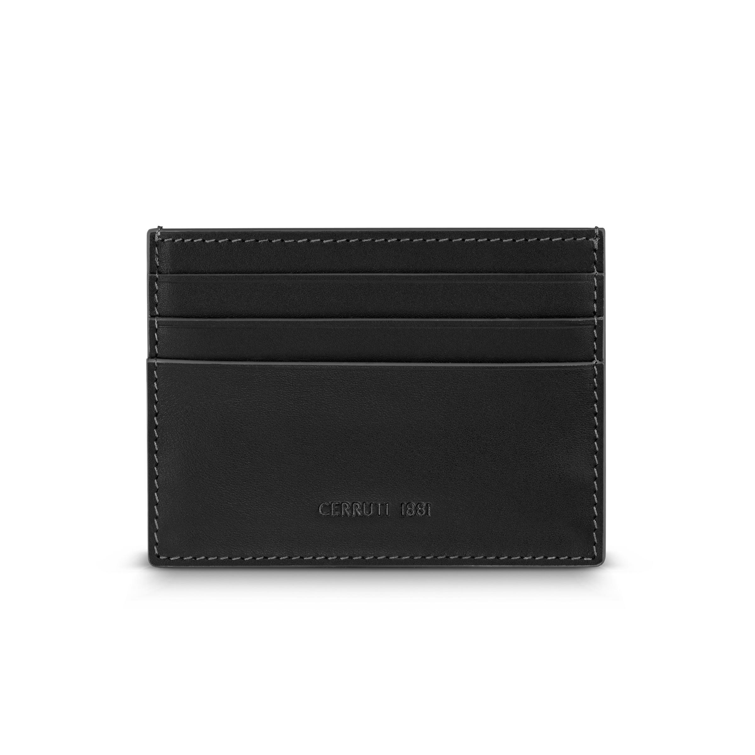 CERRUTI 1881 MEN'S CARD HOLDER CEPU07175M-BLK view 2