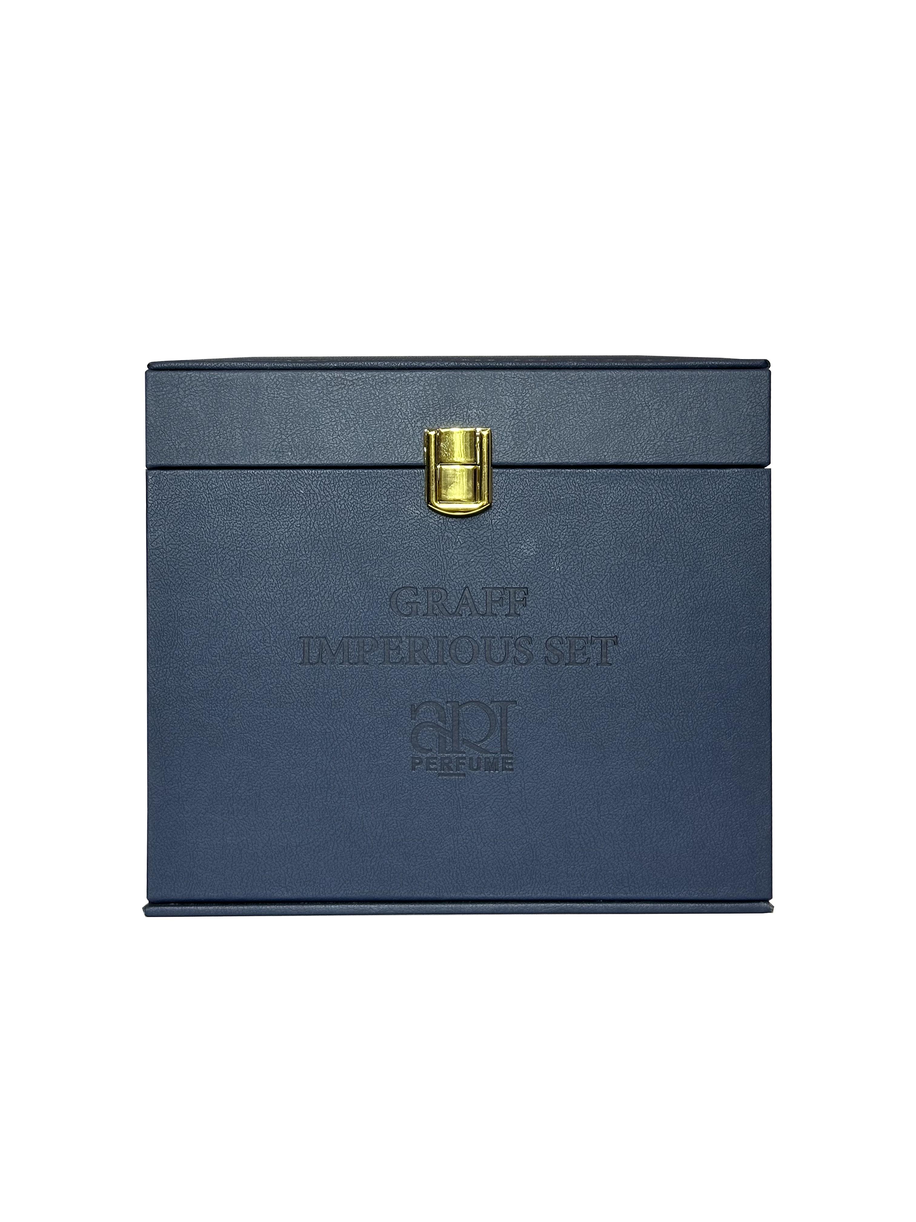 GRAFF ART PERFUME IMPERIOUS  SET EDP 80ML+HAIR MIST 30ML+BODY SPRAY 100ML view 2