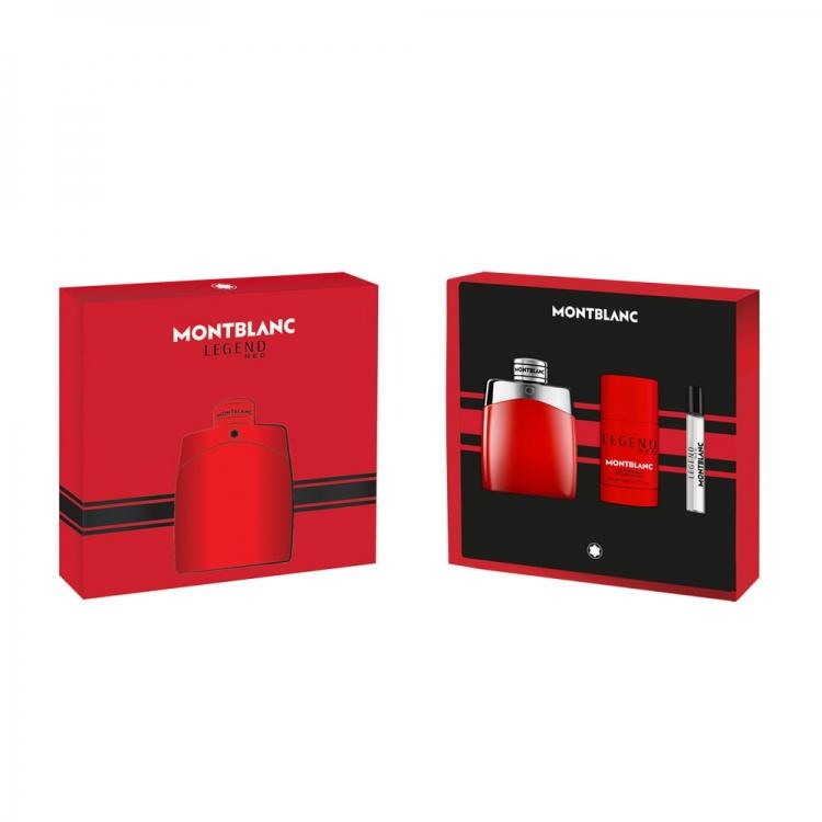 MONT BLANC LEGEND RED SET EDP 100ML+7.5ML+DEO STICK 75MLundefined