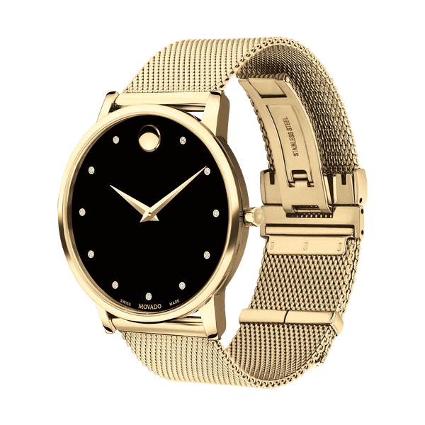 MOVADO WATCH CS BLK DL 40 MM YG MSH 2020 25019865 view 2