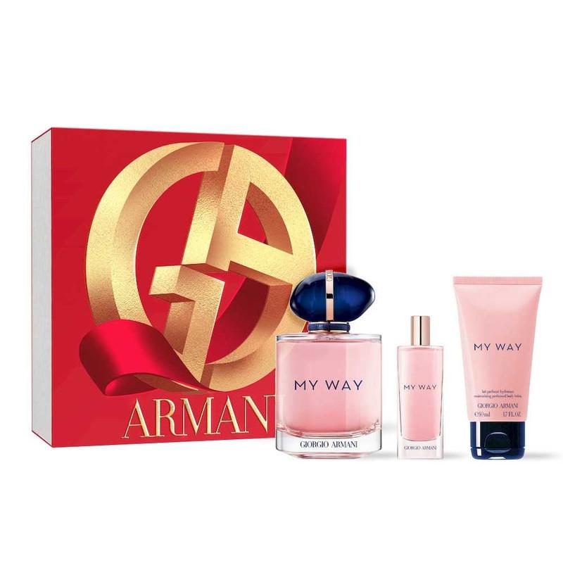 GIORGIO ARMANI MY WAY SET EDP90ML+EDP15ML+B/L50MLundefined