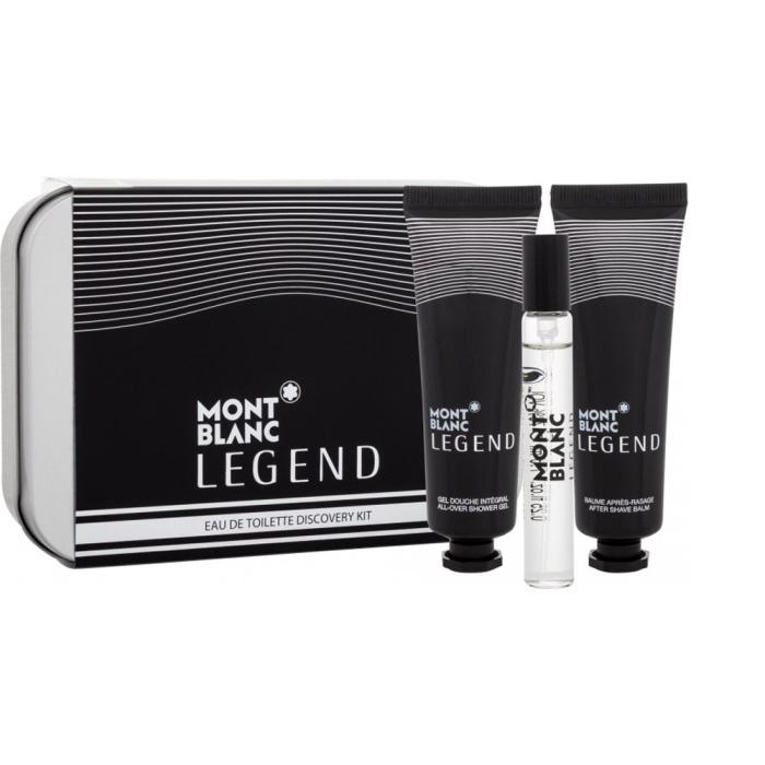 MONT BLANC LEGEND (M) 7.5ML+SG 30ML+ASB 30ML DISCOVERY KIT SETundefined