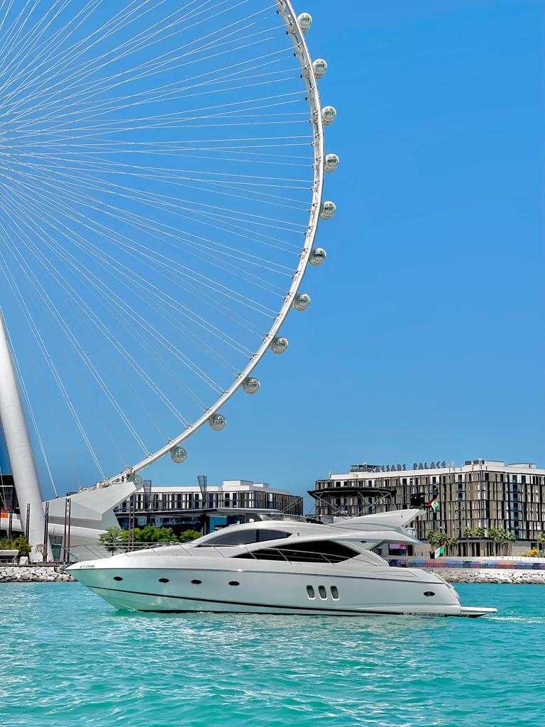 Sunseeker 70ft yacht view 4