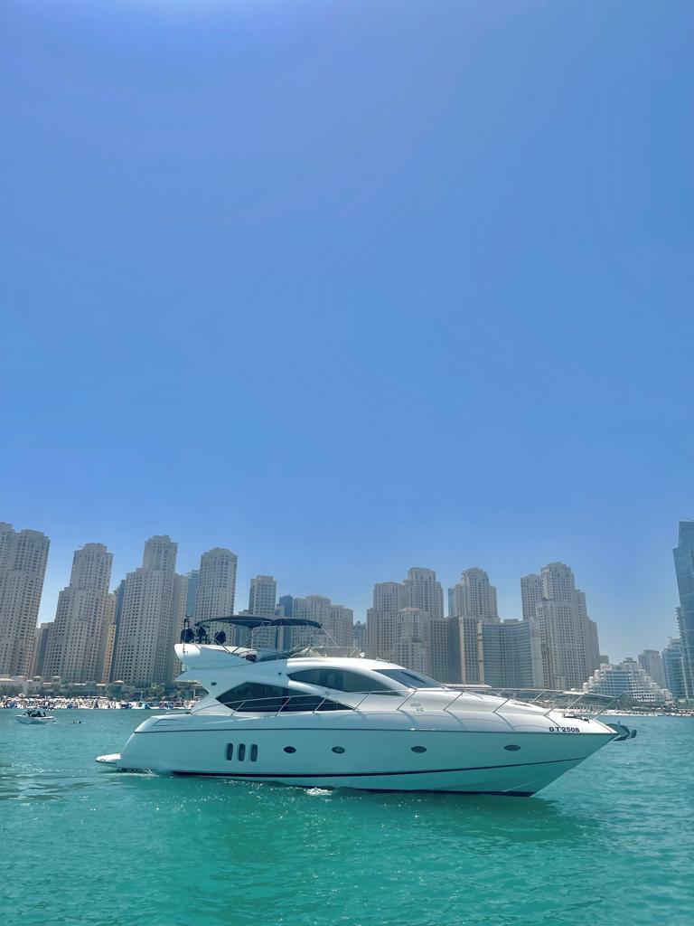 Sunseeker 1st Birthday Girl Yacht 70 feet view 2