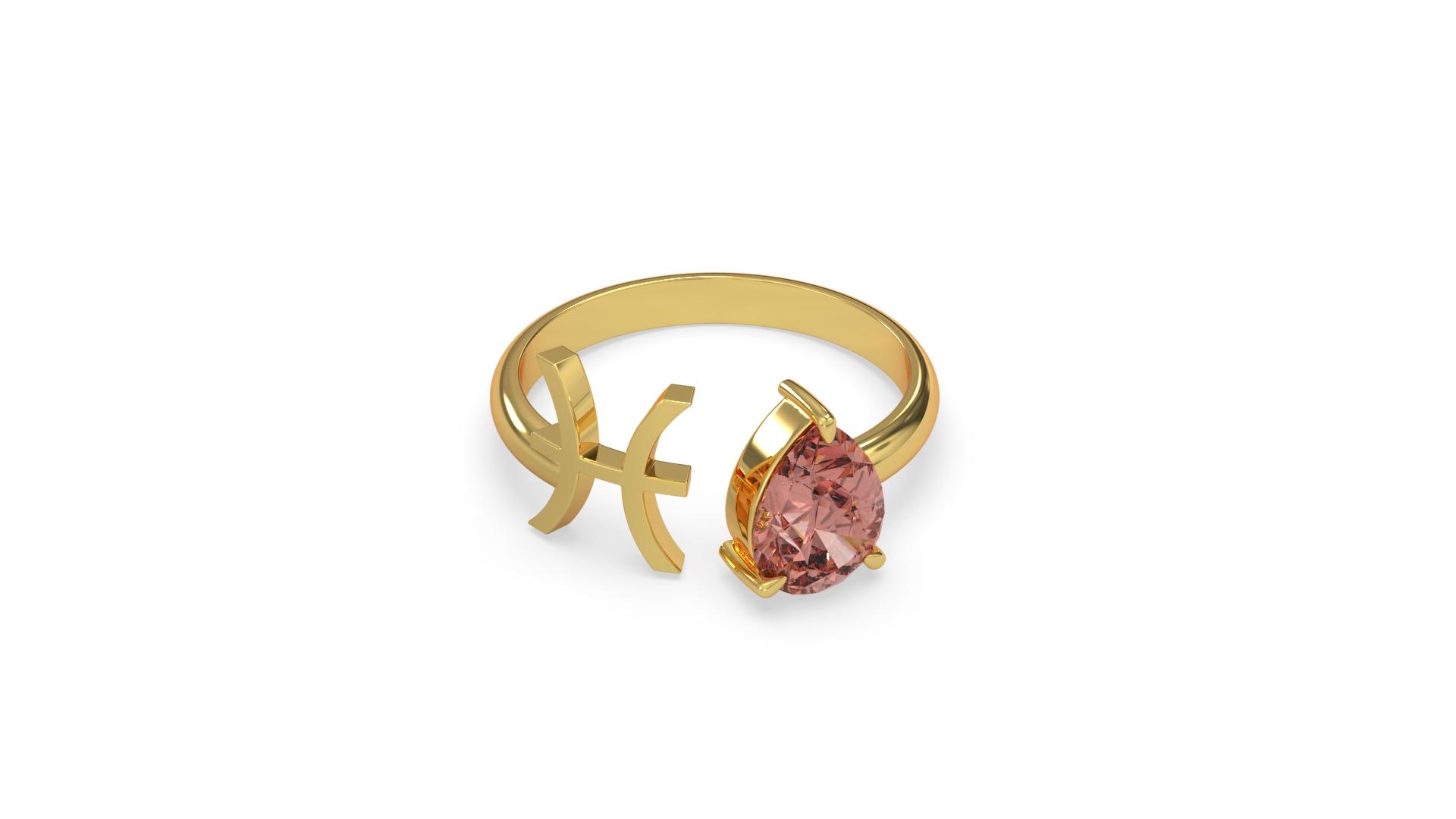 Star Ring-Pisces view 2