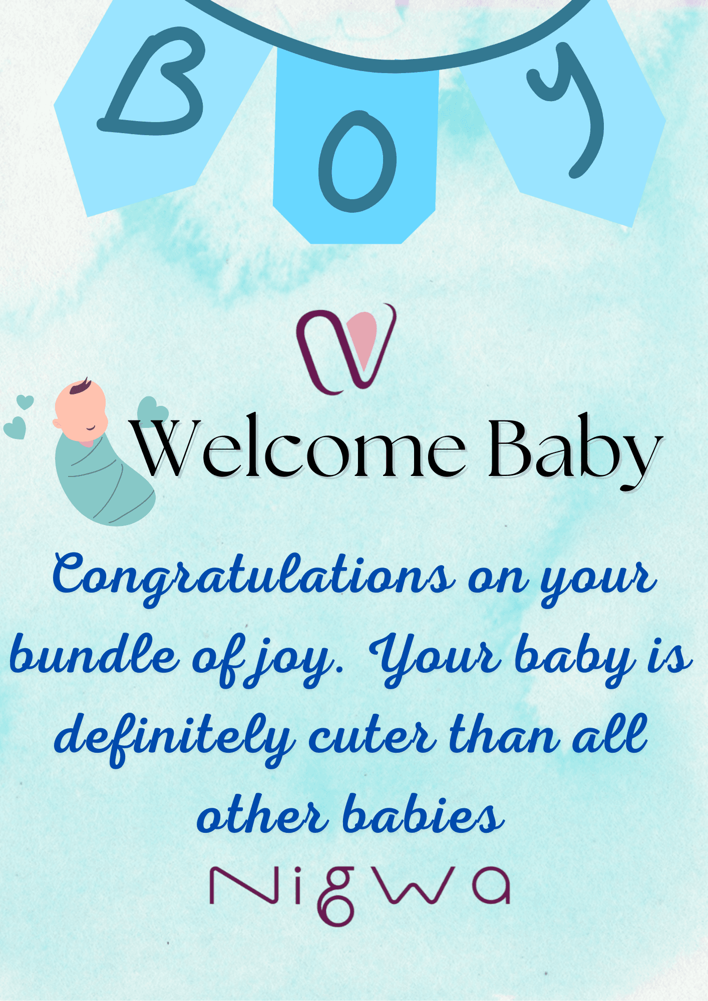 New Born Card4 view 3