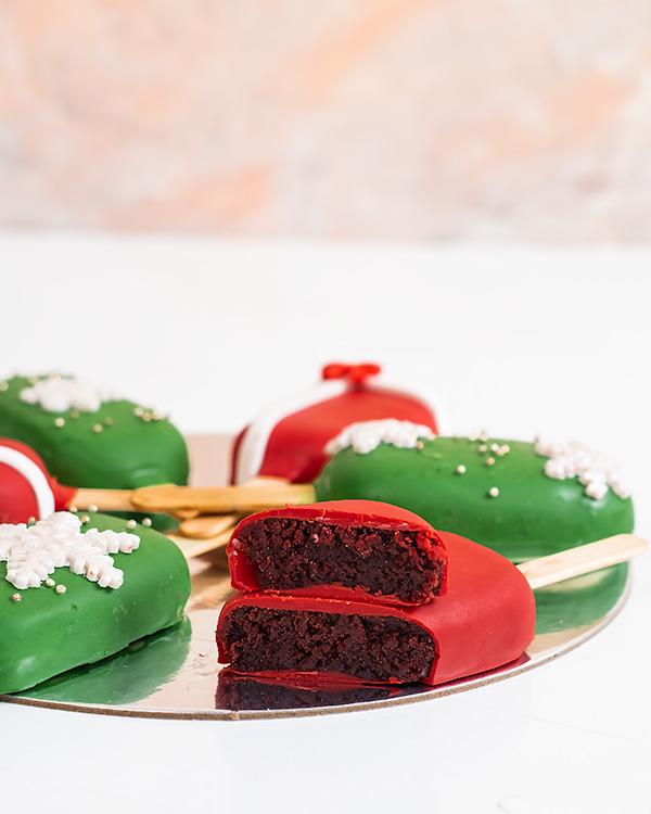 Christmas Cakesicles view 3