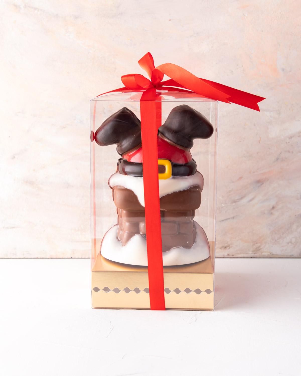 Santa comes down Chimney by NJD view 2