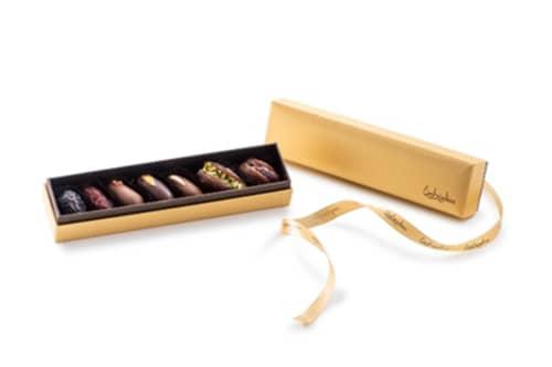 Gold Small Rectangle-7 pieces of Dates+Laboratory & incense view 4