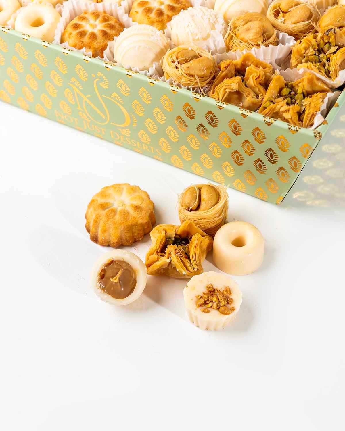 Truffles, Chocolates and Assorted Arabic Desserts by NJD view 3