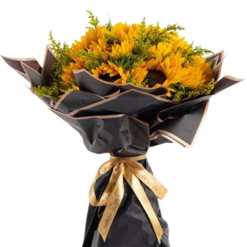 باقة يد عباد الشمس وسوليداجو