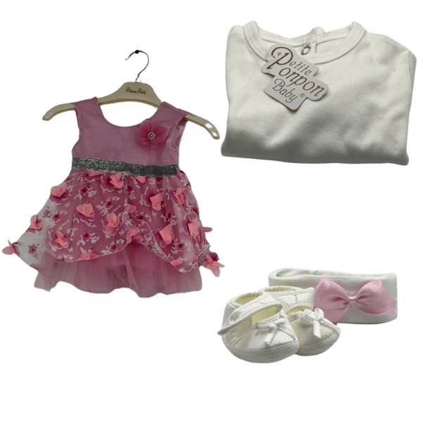 Girls dress set 3 view 1