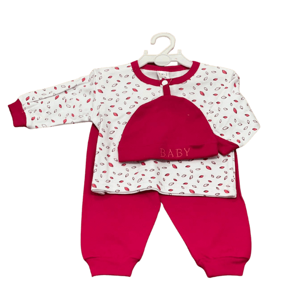 Boys' pajama set for fall 2 view 1
