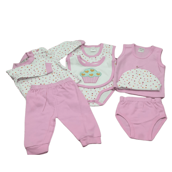Underwear set for newborn girls view 1