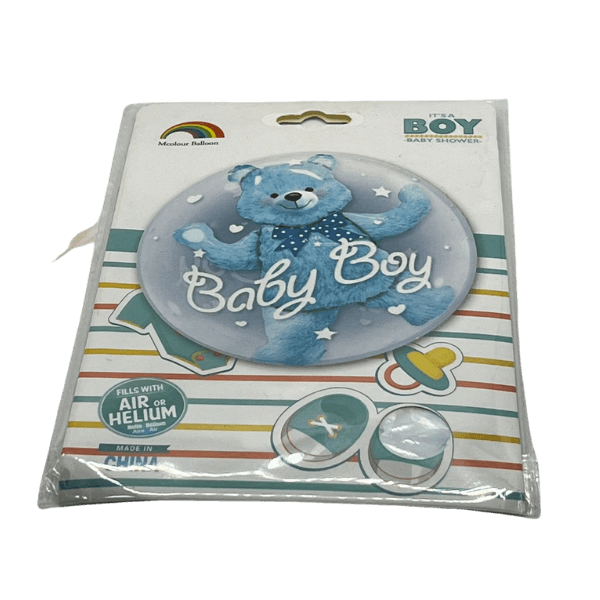 Baby gender balloon: boy 2 view 2