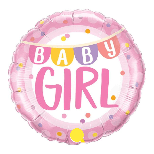 Baby gender balloon: girl 1 view 1