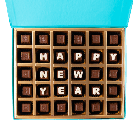 Customizable New Year Chocolates by NJD view 1