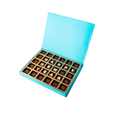 Customizable New Year Chocolates by NJD view 2