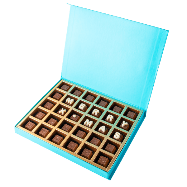 Customizable Christmas Chocolates by NJD view 2
