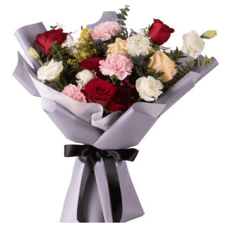 New Day Bouquet/Jourie Mix and Cake view 2