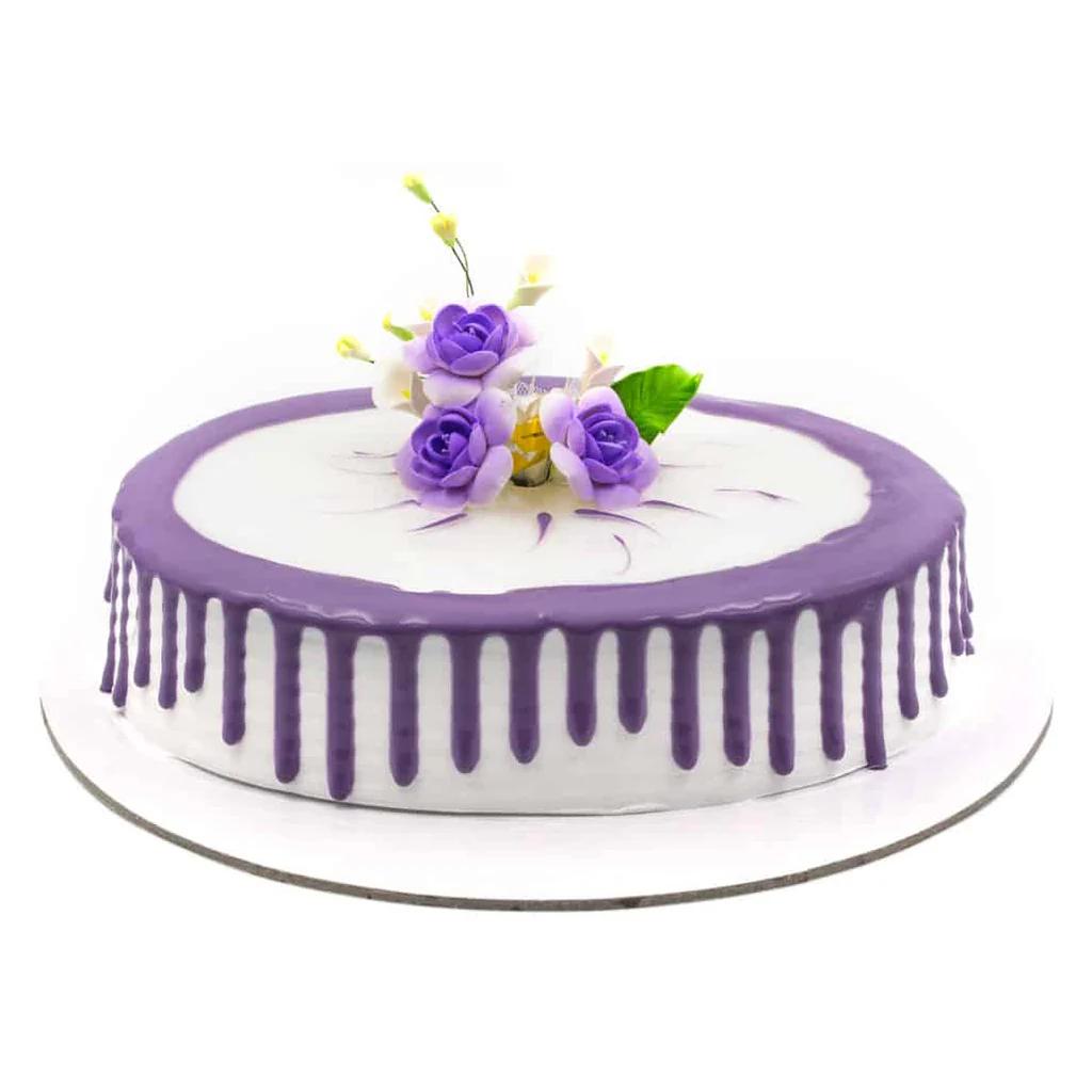 Sparkling Flowers and Cake view 3