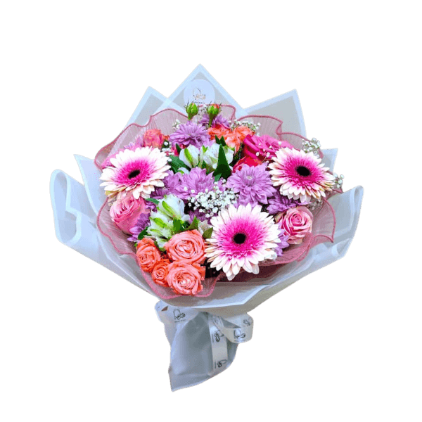 Bouquet of flowers for the newborn 1 view 3