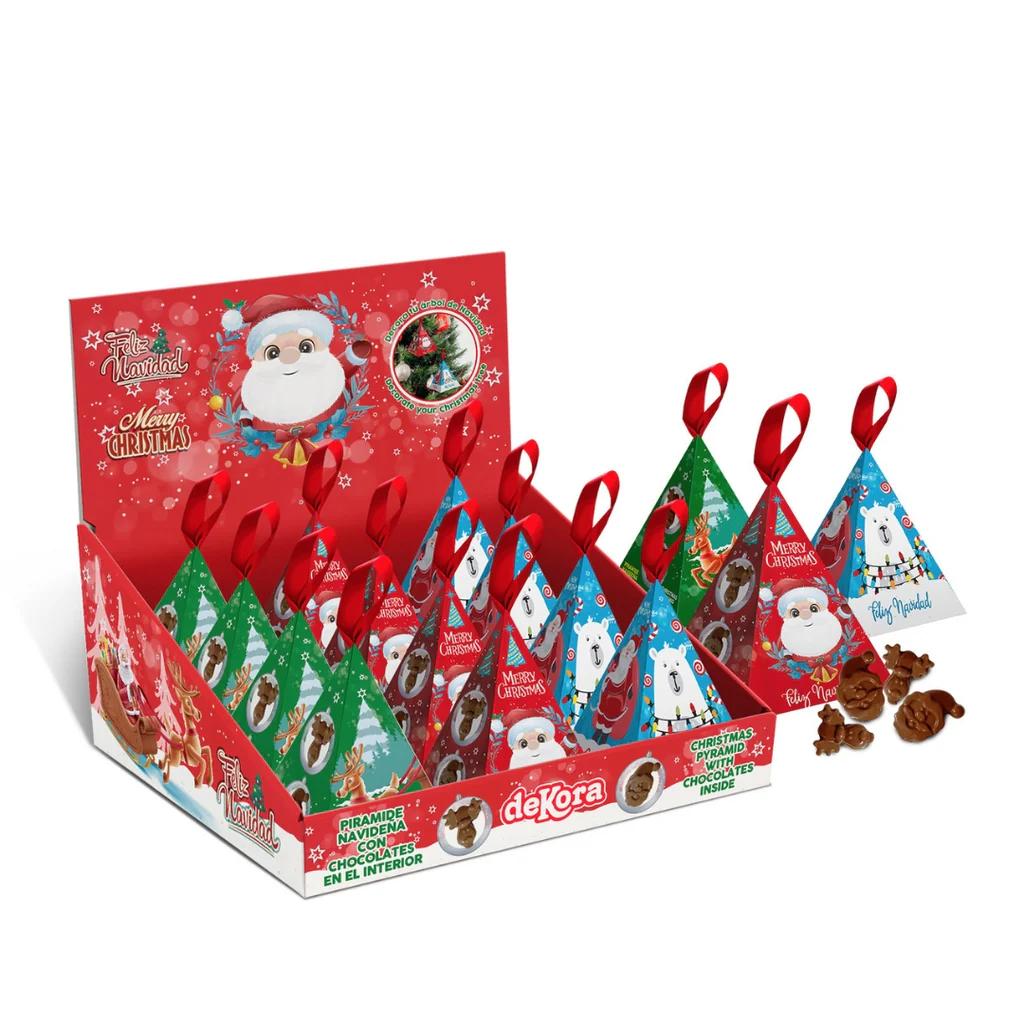 90 cm Classic Green Christmas Tree -CHRISTMAS CHOCOLATE 212017PYRAMID WT CHOCOLATE 40GR view 3