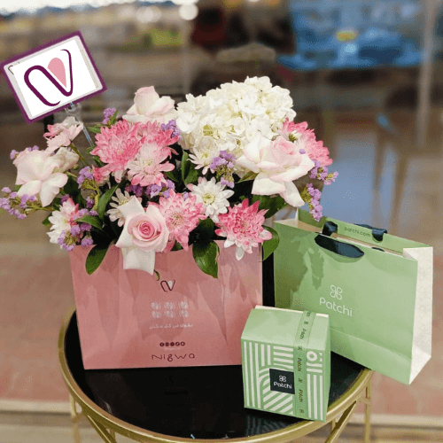 nigwa box with patchi chocoate view 1
