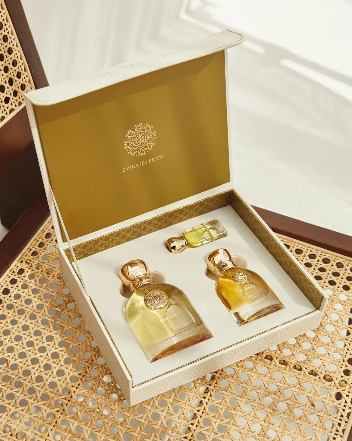 Maroon Gift Set view 1
