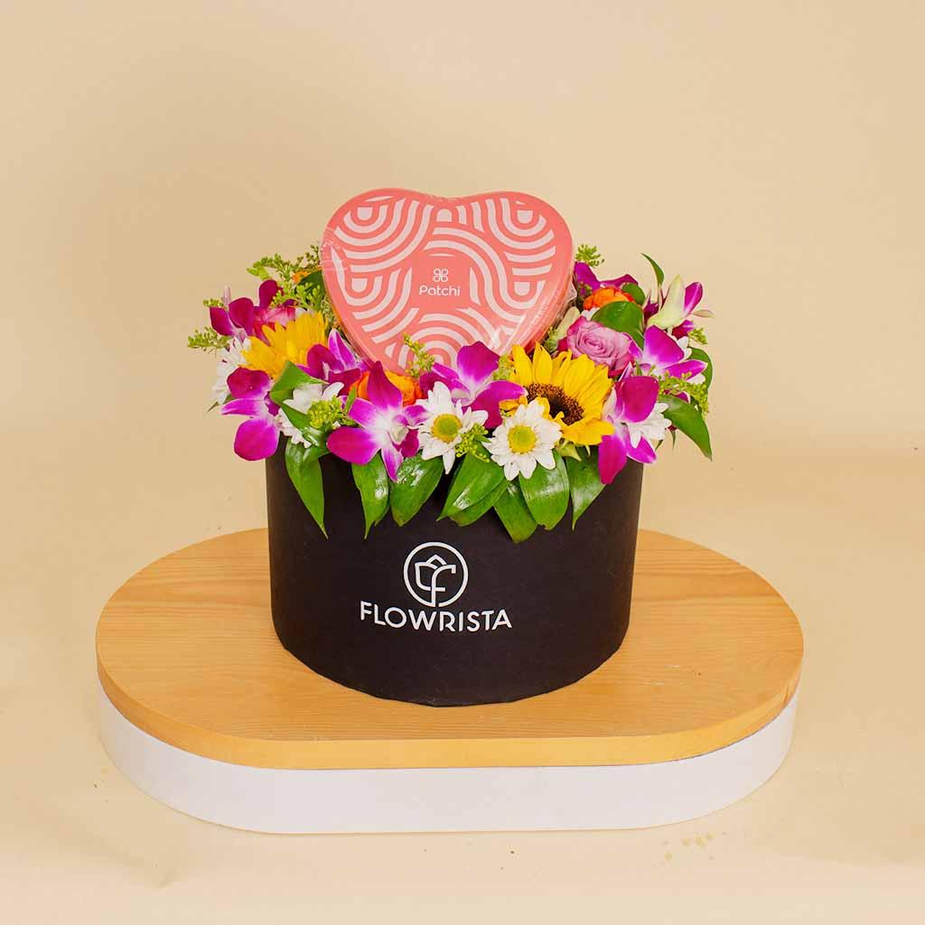 Patchi Love Chocolate Box | Spring Flower Box view 3