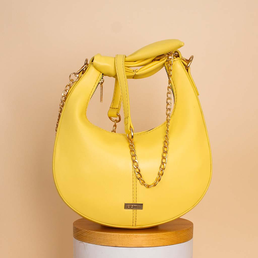 Alamki Bella Yellow Bag & White Roses Vase & House of Cocoa Chocolate Box view 2