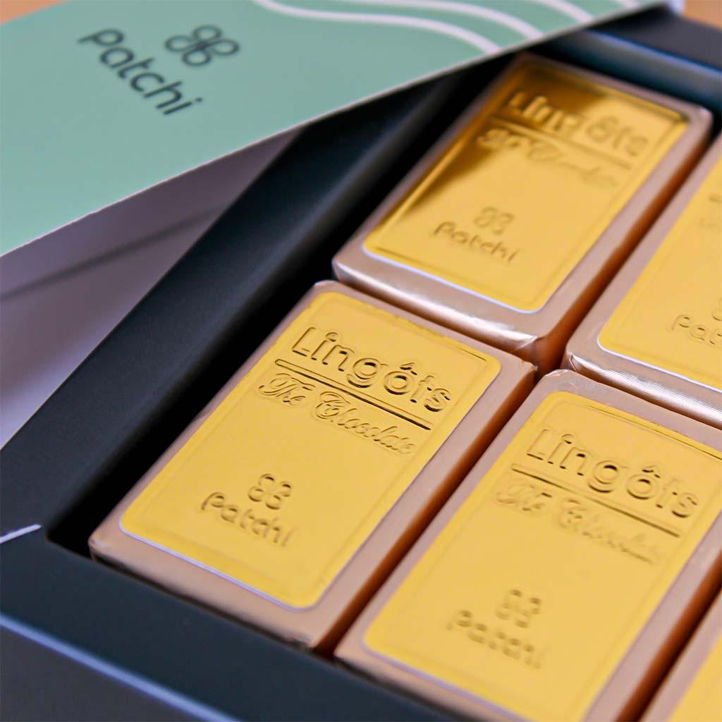 Patchi Chocolate Gift Box – 6 Gold Bars view 3