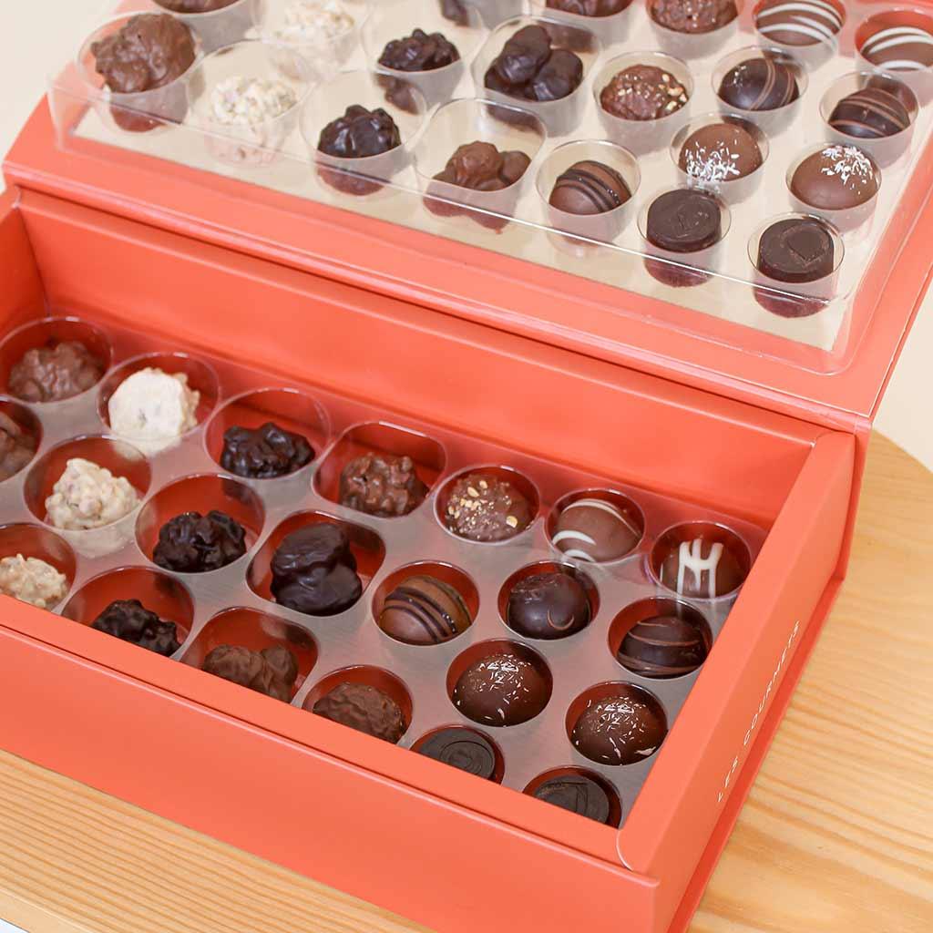Patchi Les Gourmets Assorted Chocolates Box – 580g view 2