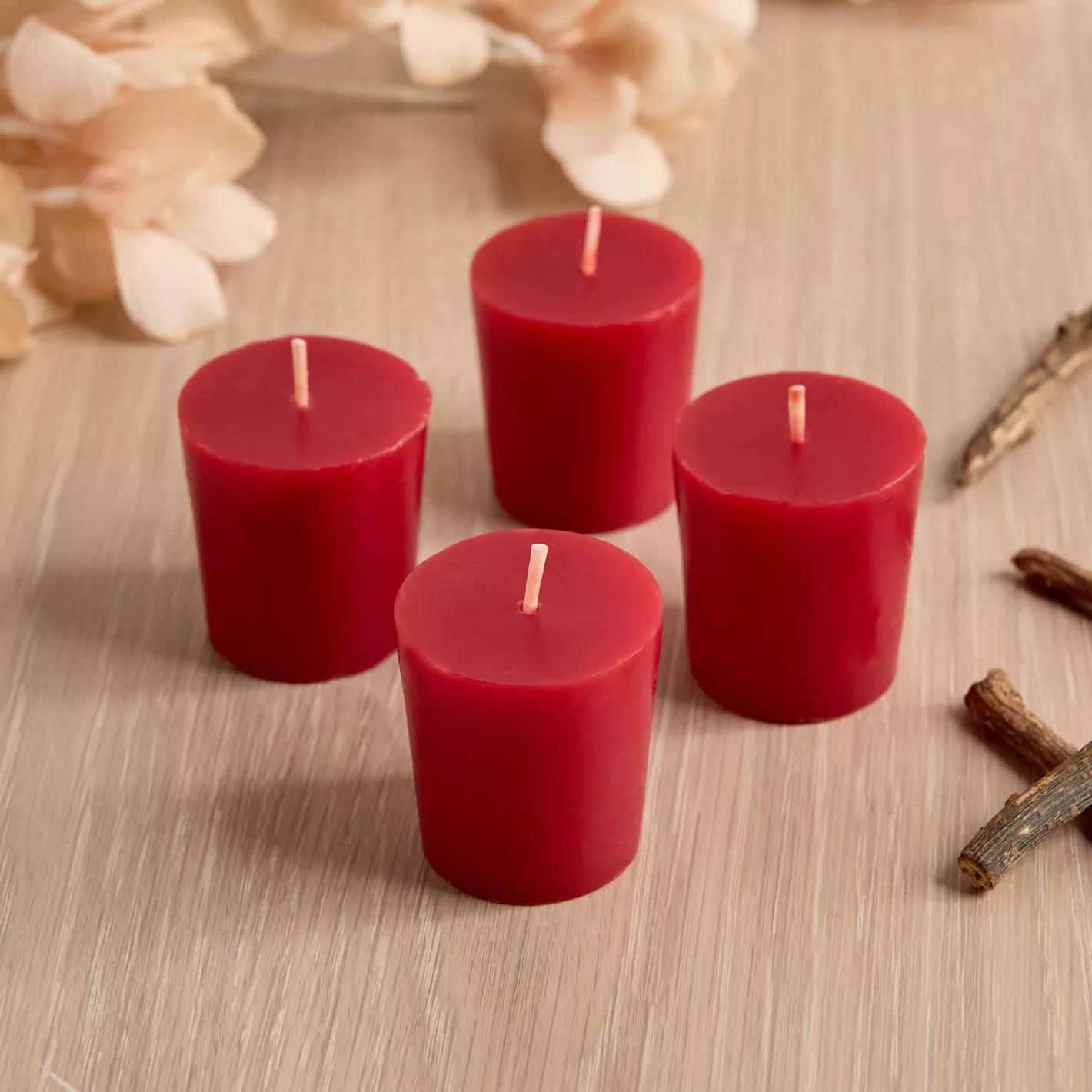 red candles