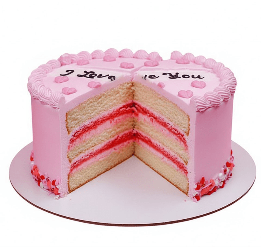 ILY Peel off Cake (Message - I love you) view 2