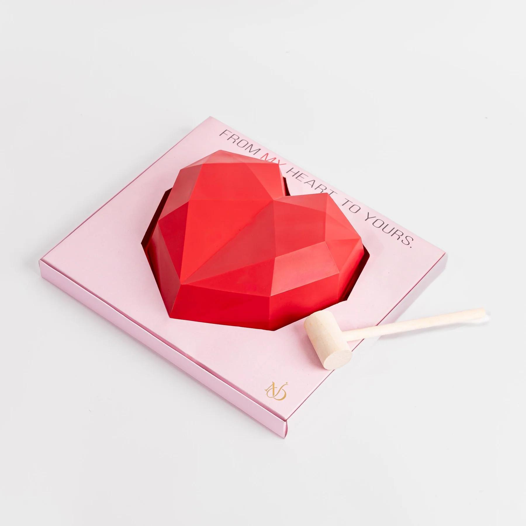 Luxury Smash Heart Chocolate Gift view 2